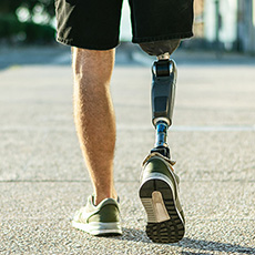 Solutions tribologiques GGB pour un monde en mouvement - Prothèse jambe 2