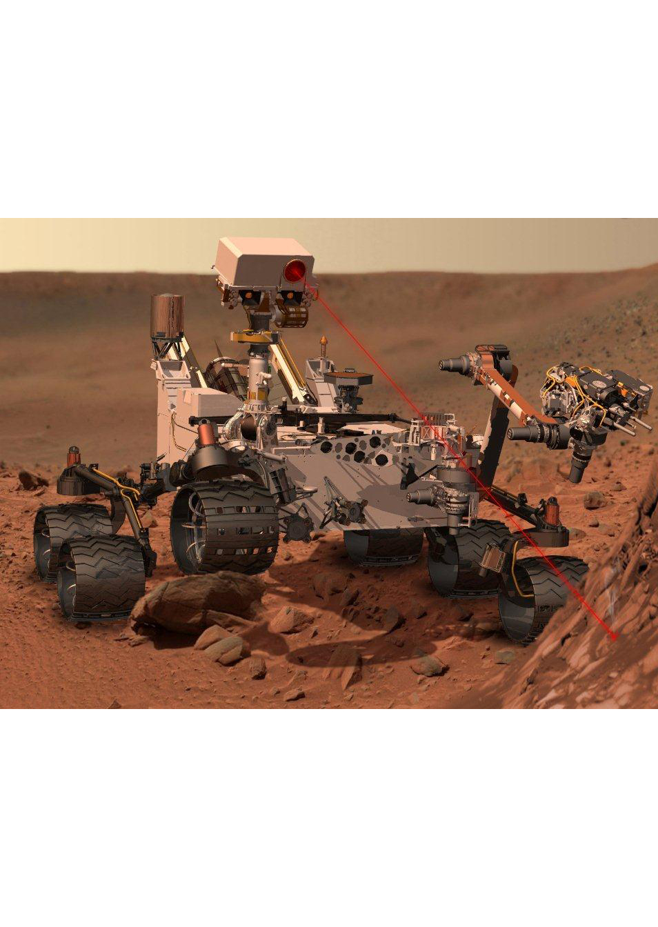 GGB PTFE-Gleitlager dank ihrer Langlebigkeit auf dem Mars