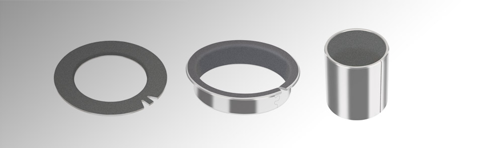 GGB DU friction plain bearings selected by BESTEC GmbH for vacuum system cover applications