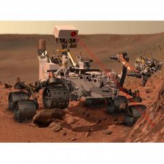 GGB PTFE plain bearings on mars thanks to their durable nature