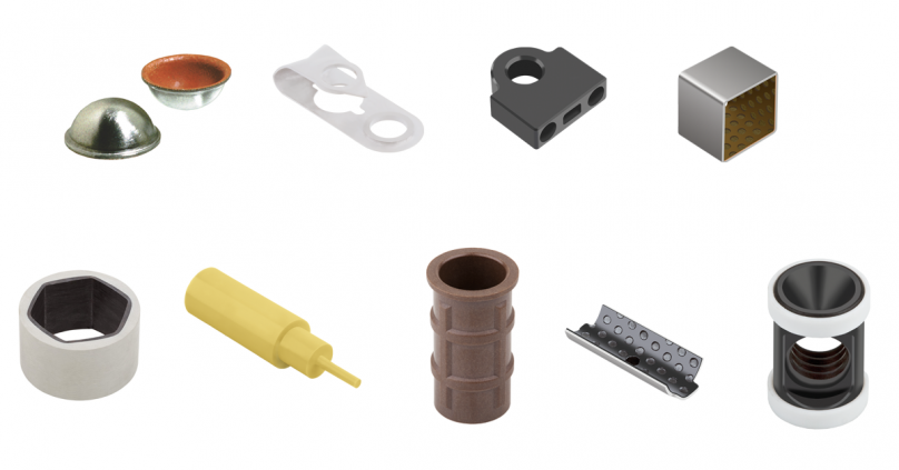 GGB Bearing Materials can be customized to special shapes