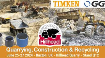 GGB to co-exhibit with Timken at the Hillhead, UK tradeshow 2024