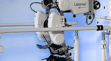 Lokomat®Pro é equipado com vários mancais de deslizamento DX da GGB